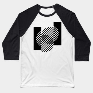 circles geometric composition Baseball T-Shirt